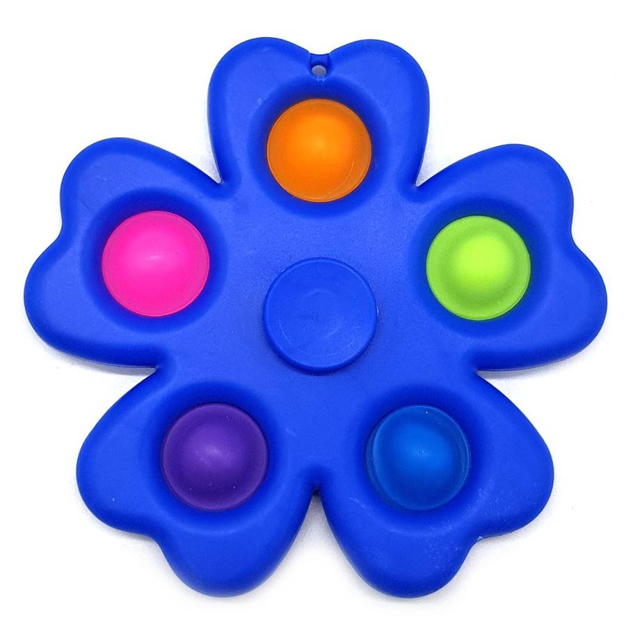 Pop It Fidget & Flower Fidget Spinner 2in1- The Ultimate Fidget
