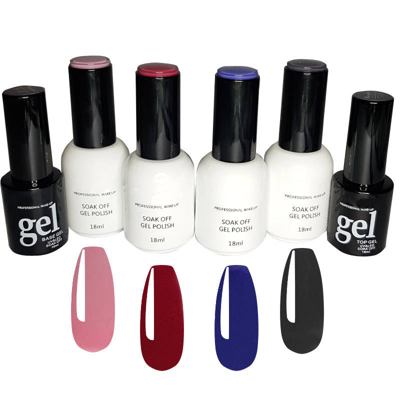 Gel Nail Polish LOUD 6 Piece Set