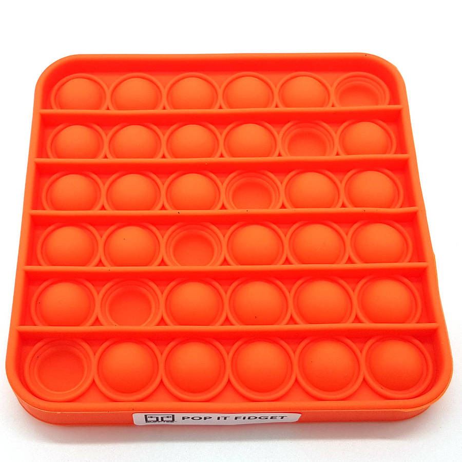 Pop It Fidget Toy - Bubble Popping Game- Square