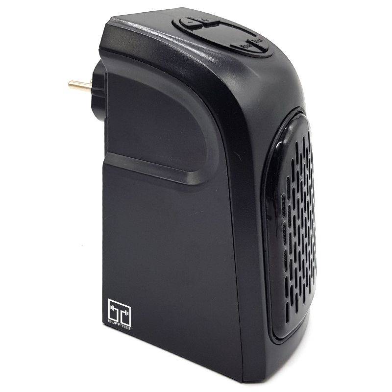 Bufftee Portable Handy Warm Wall Outlet Warm Air Blower Mini Heater