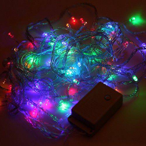 Bufftee Christmas Tree Lights Fairy LED Lights 10 Meter RGB Sting Lights