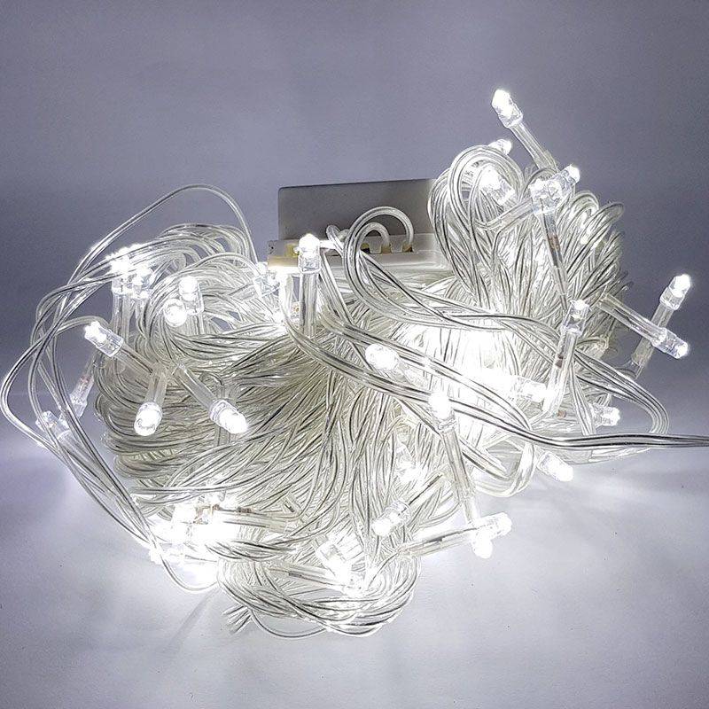 Bufftee LED String White Light Decorative Christmas Fairy Lights 8 Meter