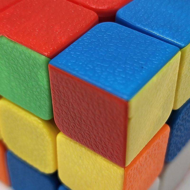 Bufftee Super Speed Cube 3x3 Rubik's Cube Inspired Colorway Puzzle Fidget