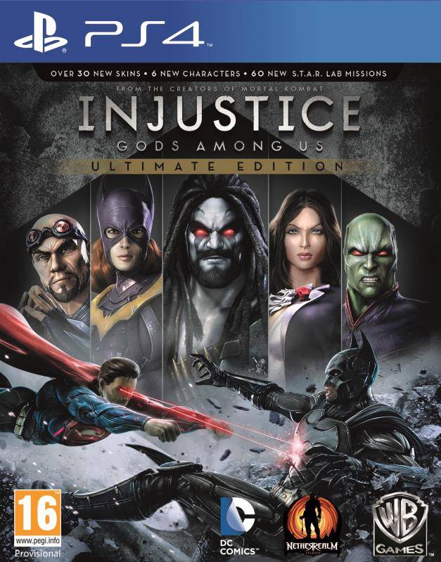 Injustice Gods Among Us Ultimate edition  PS4  Game IN STOCK (SWADOCOP )