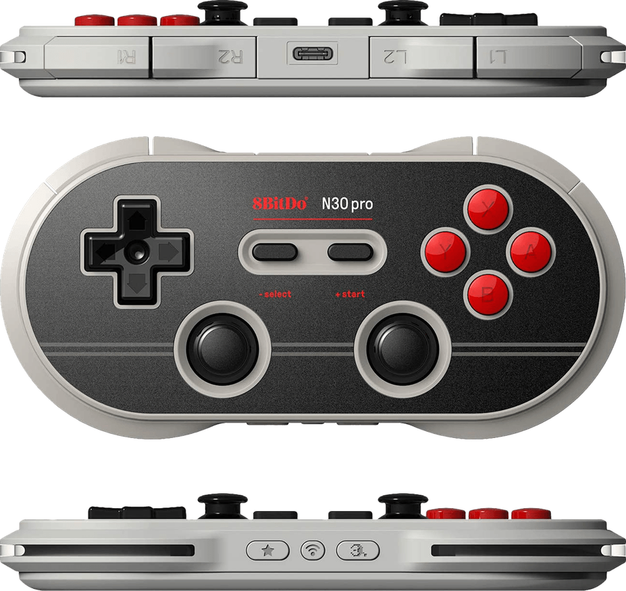 8Bitdo N30 Pro 2 USB / Wireless Controller - N Edition (PC / Switch)(New) - 8bitdo 500G