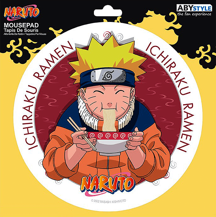 Naruto Shippuden - Ichiraku Ramen Mousepad - Small Round (PC)(New) - ABYstyle - Abysse Corp 100G