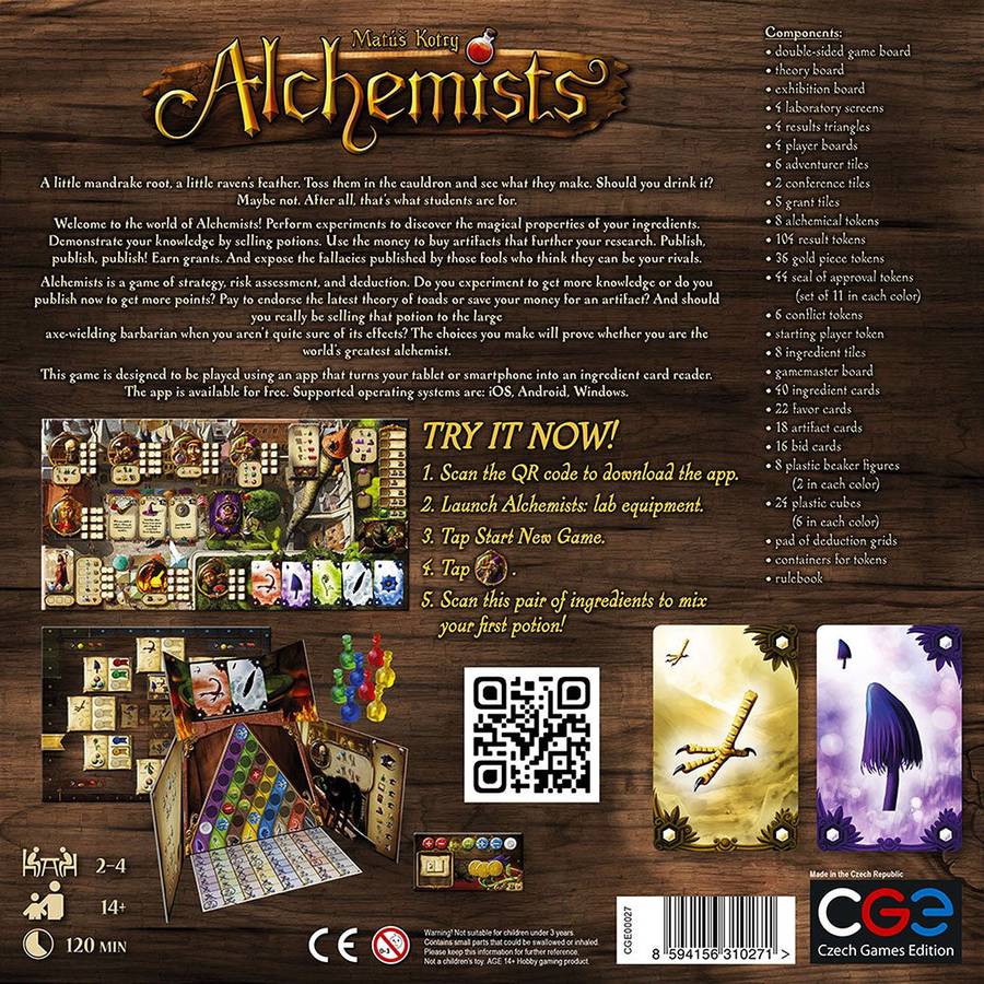 Alchemists (New) - Czech Games Edition 2500G