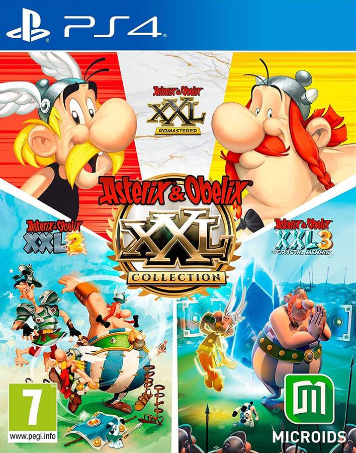 Asterix & Obelix XXL Collection (PS4)(New) - Microids 90G