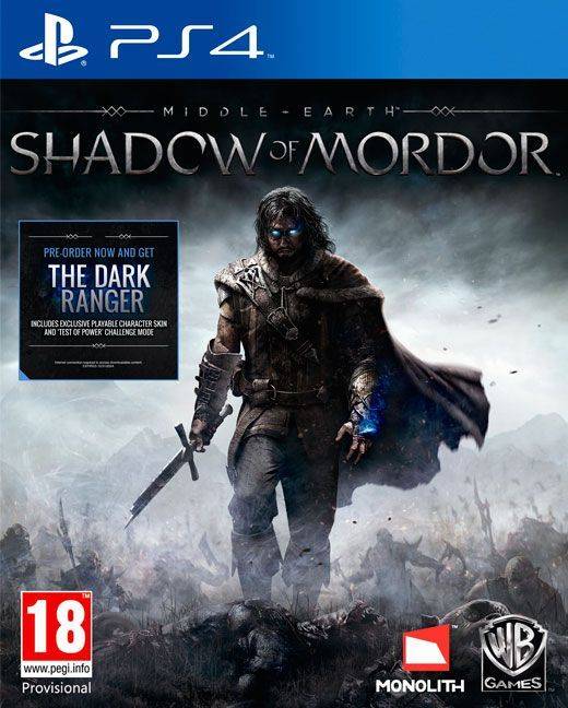 Middle-Earth: Shadow of Mordor (PS4)(Pwned) - Warner Bros. Interactive Entertainment 90G