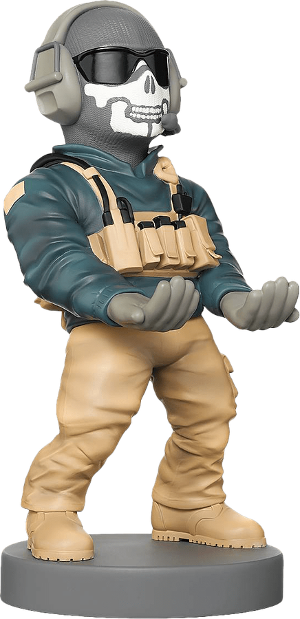 Cable Guys Phone & Controller Holder - Call of Duty: WWII LT. Simon 'Ghost' Riley (New) - Exquisite