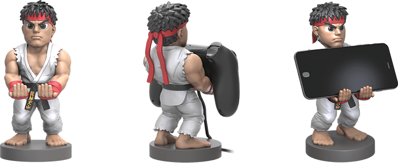Cable Guys Phone & Controller Holder - Street Fighter - Ryu (New) - Exquisite Gaming 1000G
