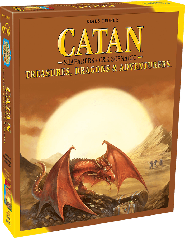 Catan: Seafarers and Cities & Knights Scenario - Treasures, Dragons & Adventurers (New) - Catan