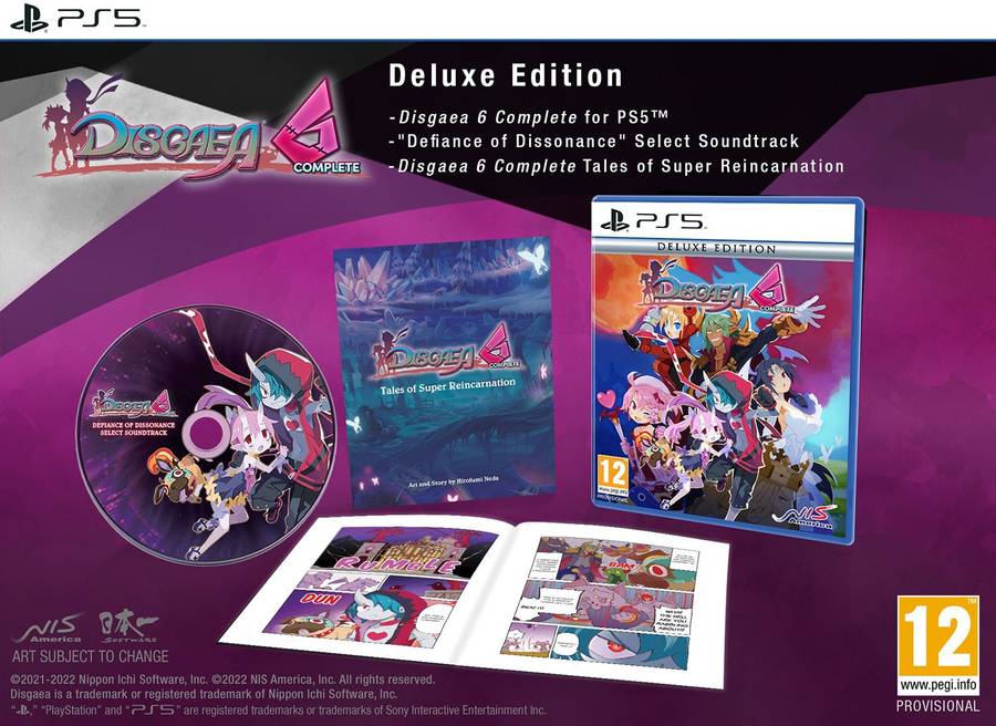 Disgaea 6 Complete - Deluxe Edition (PS5)(New) - NIS America / Europe 90G