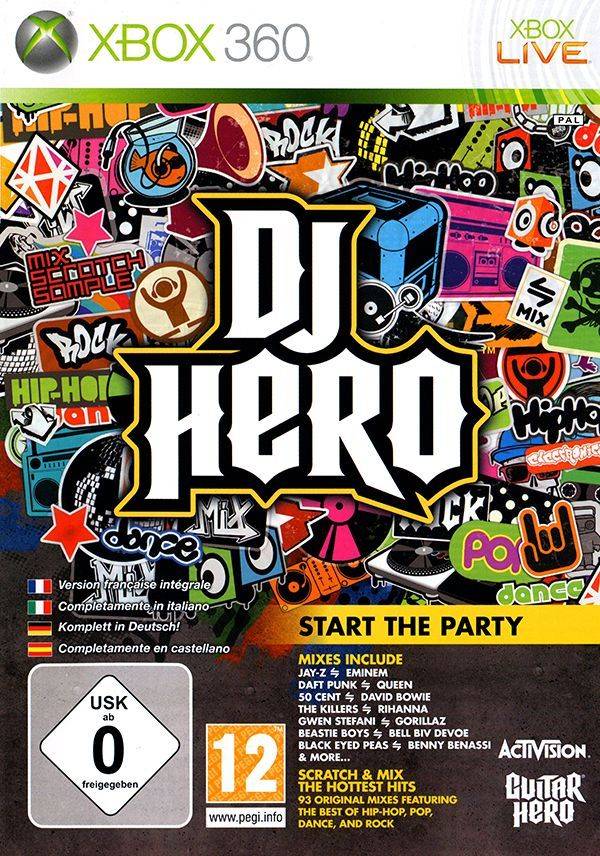 DJ Hero (Xbox 360)(Pwned) - Activision 130G