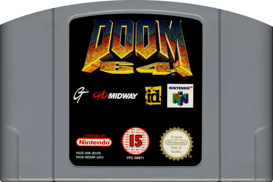 Doom 64 (Cart Only)(N64)(Pwned) - Midway Games 130G