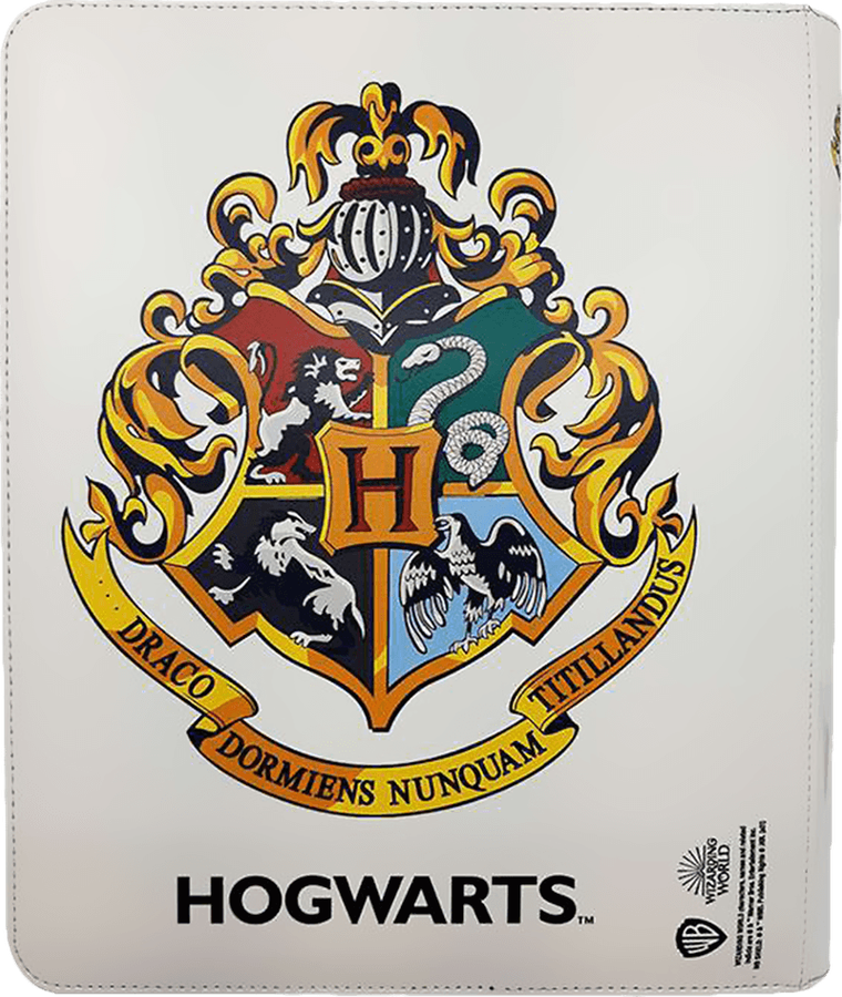 Dragon Shield Card Codex - Hogwarts Zipster Portfolio Binder (New) - Dragon Shield 750G