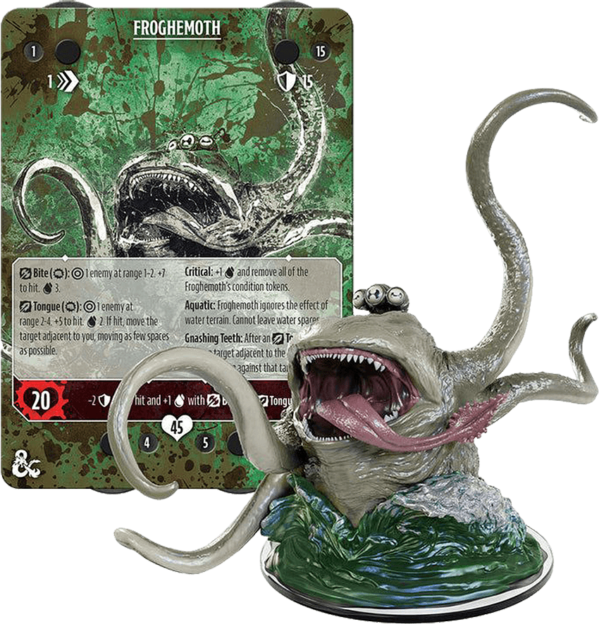 Dungeons & Dragons: Onslaught - Nightmare of the Frogmire Coven Maps & Monsters Expansion (New) -