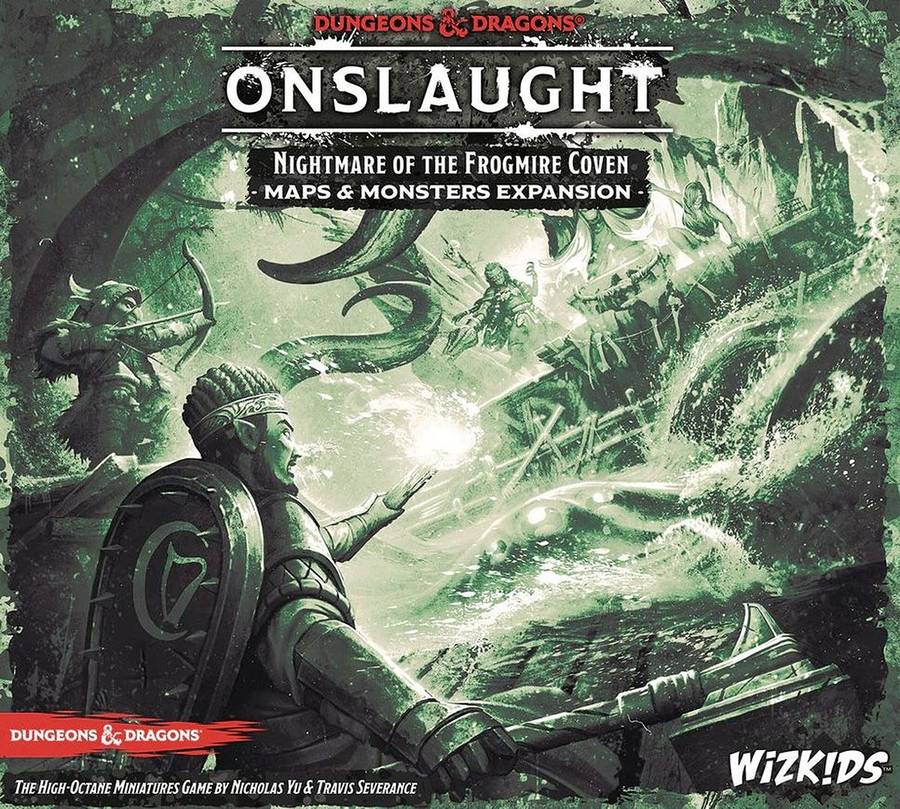 Dungeons & Dragons: Onslaught - Nightmare of the Frogmire Coven Maps & Monsters Expansion (New) -