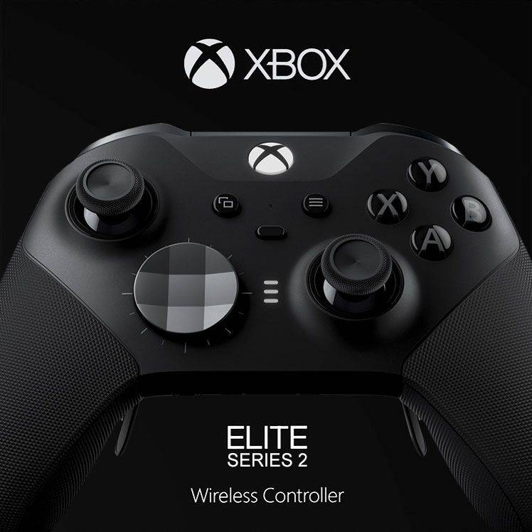 Xbox One Elite Wireless Controller v2 Series - Black (Xbox One)(New) - Microsoft Game Studios 1250G