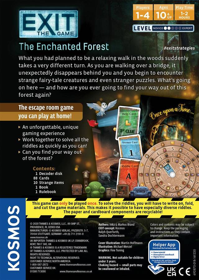 EXIT: The Game - The Enchanted Forest (New) - Kosmos 400G