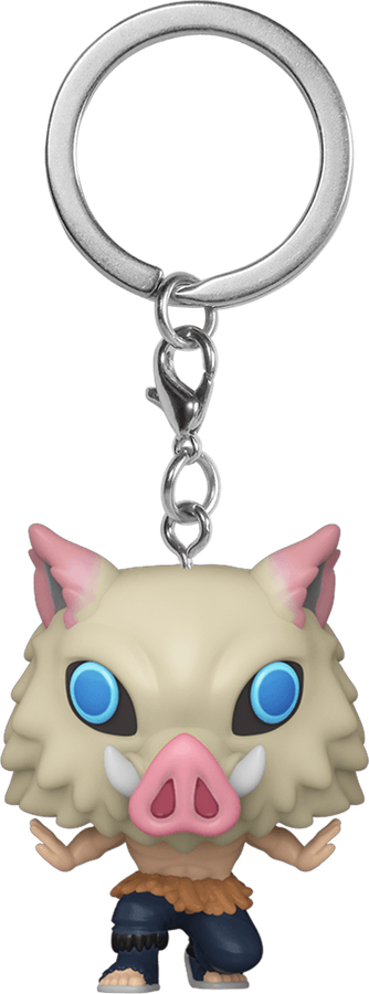 Funko Pocket Pop! Animation: Demon Slayer - Inosuke Hashibira Vinyl Figure Keychain (New) - Funko