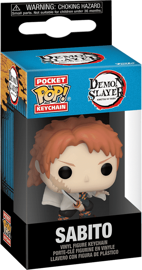 Funko Pocket Pop! Animation: Demon Slayer - Sabito Vinyl Figure Keychain (No Mask)(New) - Funko 200G