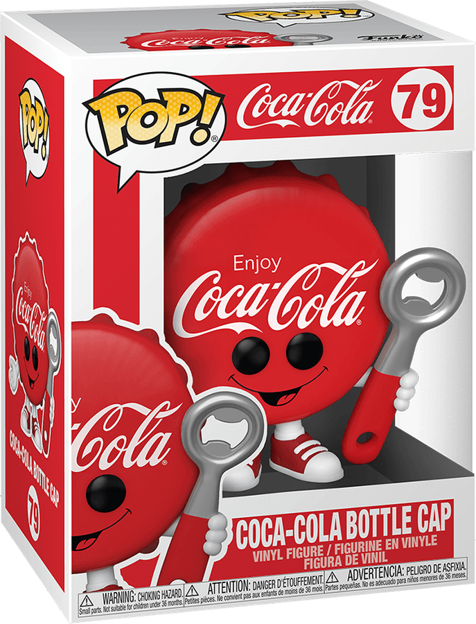 Funko Pop! Ad Icons 79: Coca-Cola - Coca-Cola Bottle Cap Vinyl Figure (New) - Funko 440G