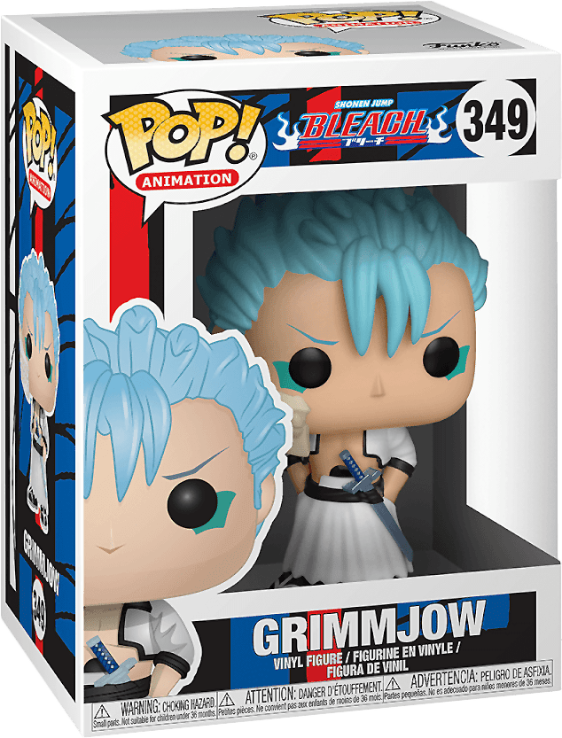 Funko Pop! Animation 349: Bleach - Grimmjow Vinyl Figure (New) - Funko 300G