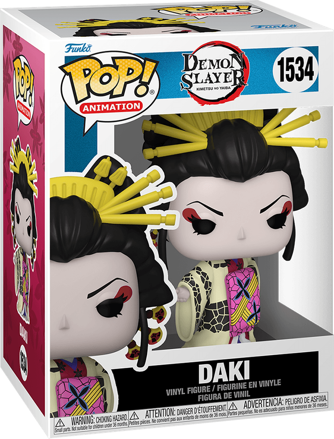 Funko Pop! Animation 1534: Demon Slayer - Daki Vinyl Figure (New) - Funko 440G