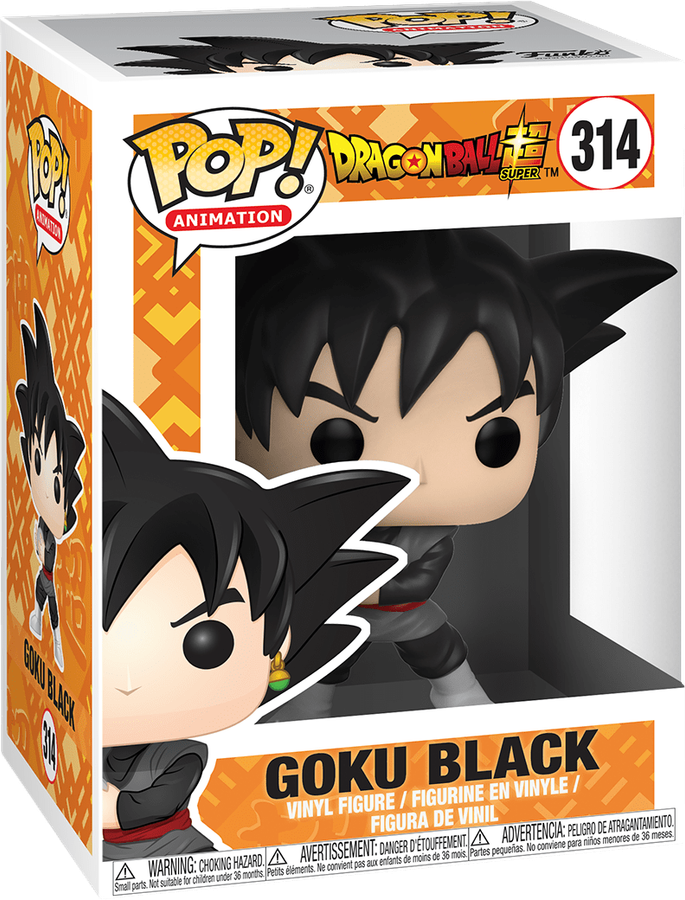Funko Pop! Animation 314: DragonBall Super - Goku Black Vinyl Figure (New) - Funko 300G