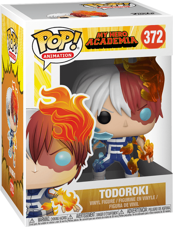 Funko Pop! Animation 372: My Hero Academia - Todoroki Vinyl Figure (New) - Funko 440G