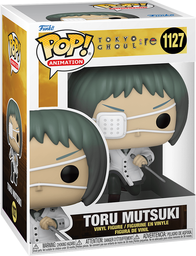 Funko Pop! Animation 1127: Tokyo Ghoul:re - Toru Mutsuki Vinyl Figure (New) - Funko 440G