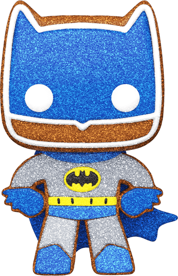 Funko Pop! Heroes 444: DC Super Heroes - Gingerbread Batman Vinyl Figure (Diamond Collection)(New)