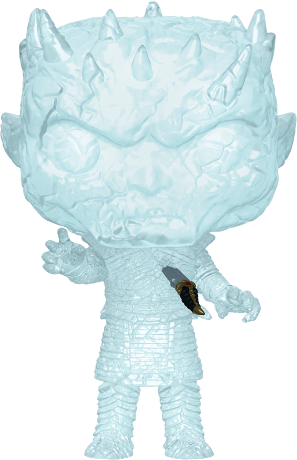 Funko Pop! Game of Thrones 84 - Night King with Dagger in Chest Vinyl Figure (Crystal)(New) - Funko