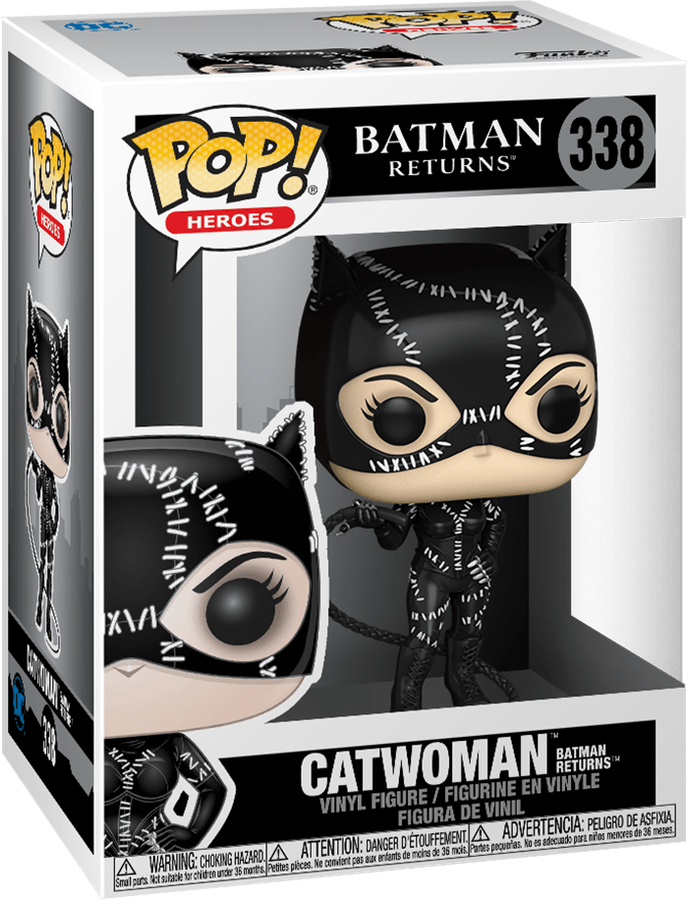 Funko Pop! Heroes 338: Batman Returns - Catwoman Vinyl Figure (New) - Funko 440G