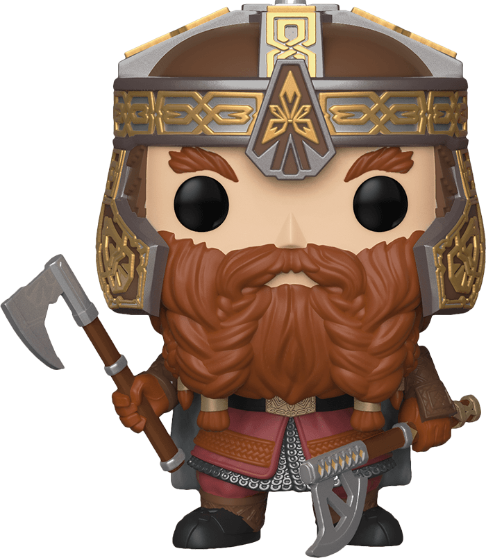 Funko Pop! Movies 629: The Lord of the Rings - Gimli Vinyl Figure (New) - Funko 440G