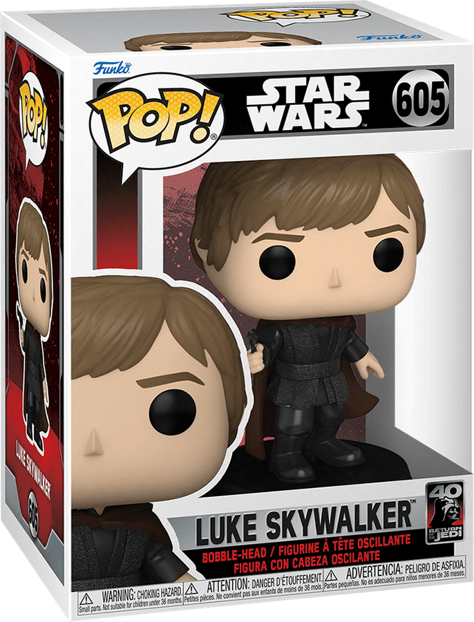 Funko Pop! Star Wars 605: Return of the Jedi - Luke Skywalker Vinyl Bobble-Head (New) - Funko 440G