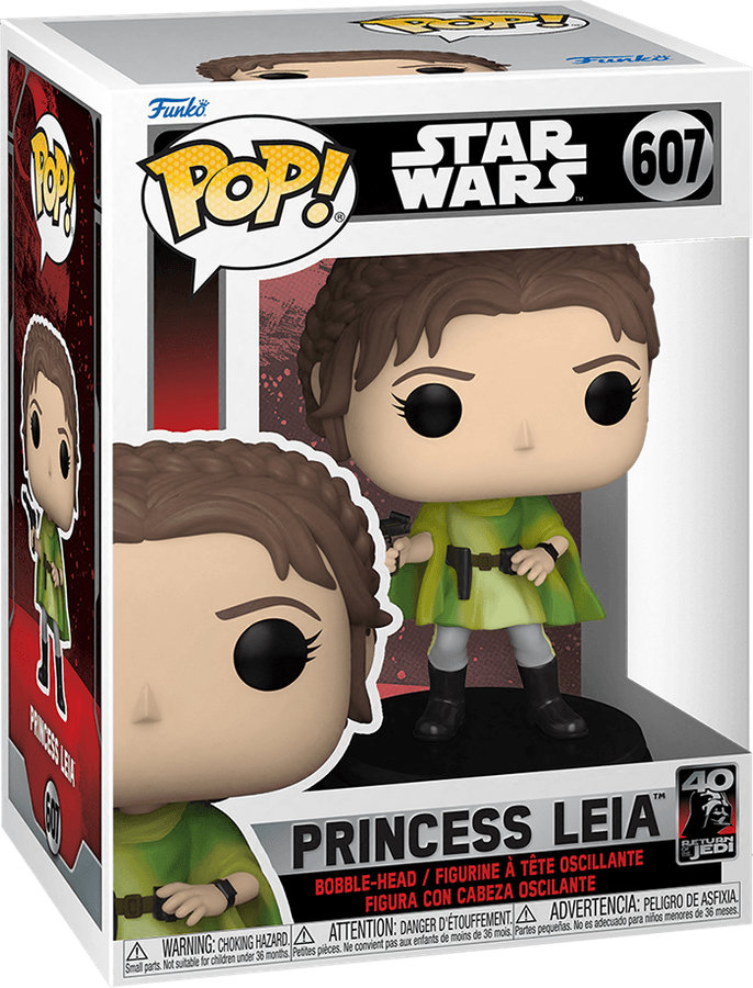 Funko Pop! Star Wars 607: Return of the Jedi - Princess Leia Vinyl Bobble-Head (New) - Funko 440G
