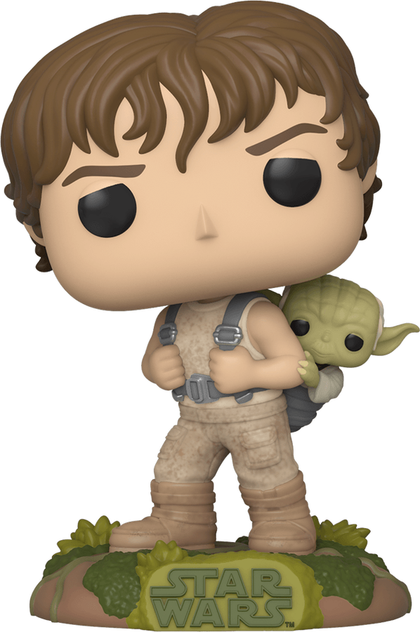 Funko Pop! Star Wars 363: The Empire Strikes Back - Luke Skywalker & Yoda Vinyl Bobble-Head (New) -
