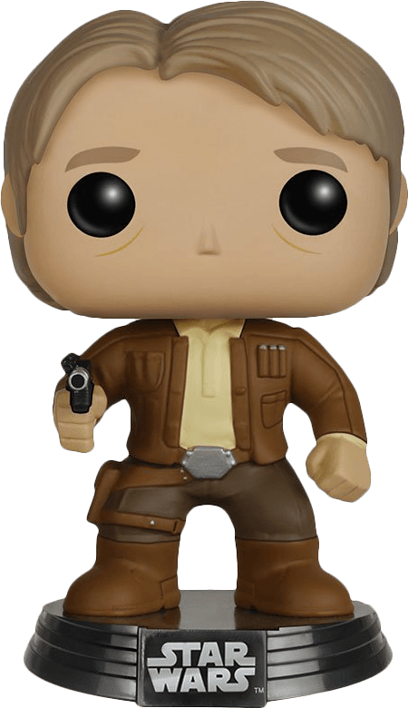 Funko Pop! Star Wars 79: The Force Awakens - Han Solo Vinyl Bobble-Head *See Note* (New) - Funko