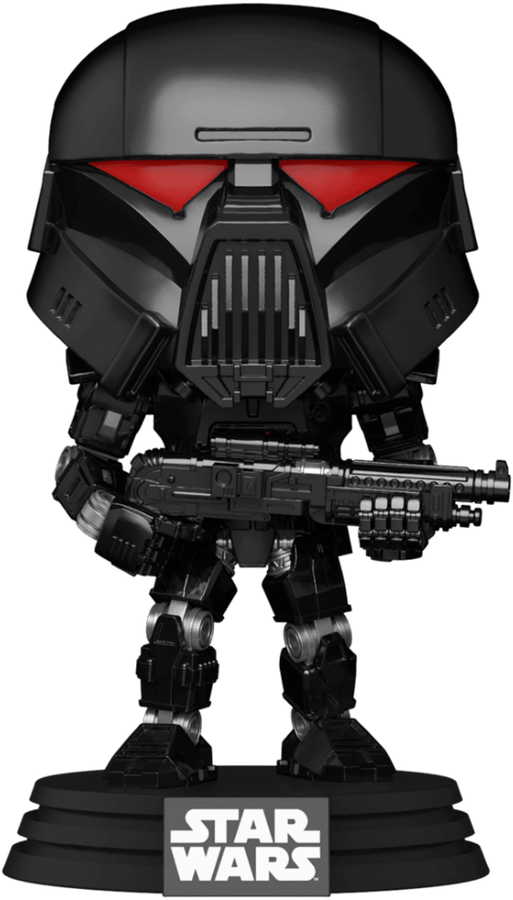 Funko Pop! Star Wars 466: The Mandalorian - Dark Trooper Vinyl Bobble-Head (New) - Funko 440G