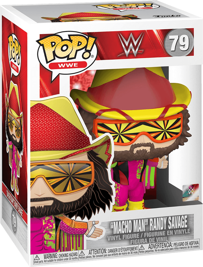 Funko Pop! WWE 79 - 'Macho Man' Randy Savage Vinyl Figure (New) - Funko 440G