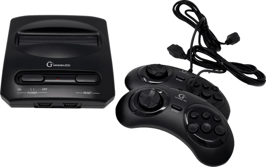 Gamerz Tek Mega Drive / Genesis Minigen HD 16-bit Console (New) - Gamerz Tek 1500G