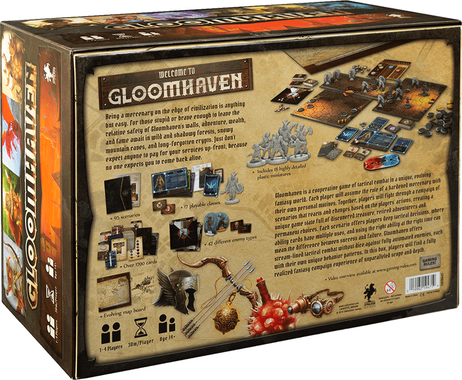 Gloomhaven (New) - Cephalofair Games 9500G