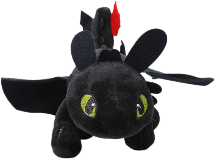 How to Train Your Dragon - 33cm Toothless Night Fury Plush (New) - Various 300G