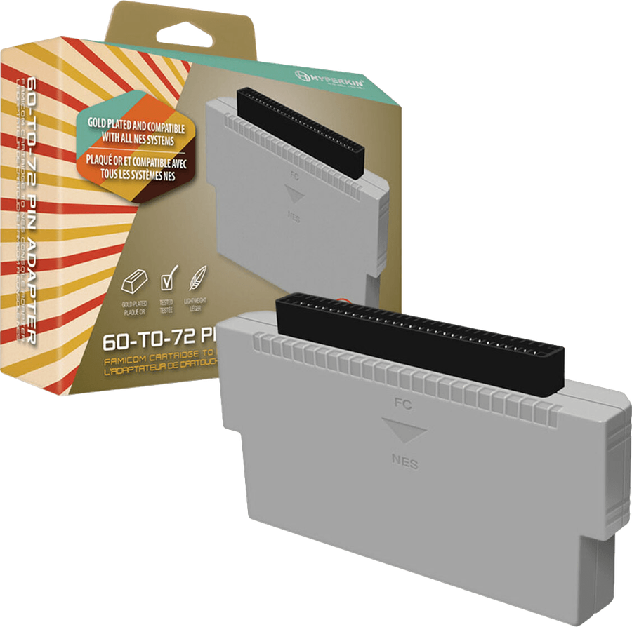 Hyperkin 60-to-72 Pin Cartridge Adapter (NES)(New) - Hyperkin 300G