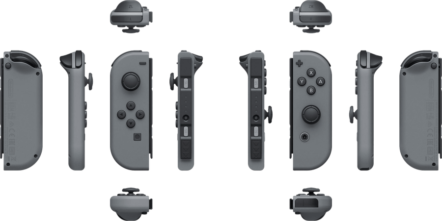 Nintendo Switch Joy-Con Controller Pair - Grey (NS / Switch)(Pwned) - Nintendo 200G