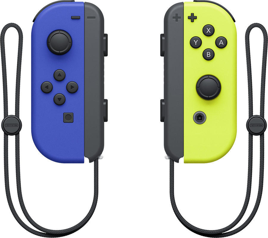 Nintendo Switch Joy-Con Controller Pair - Neon Blue / Neon Yellow (NS / Switch)(New) - Nintendo 200G