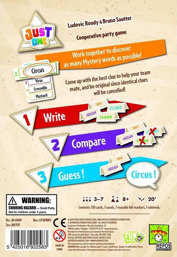 Just One (New) - Repos Production 500G