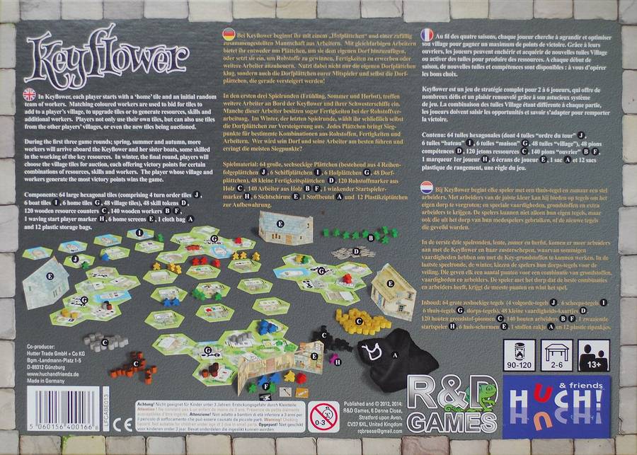Keyflower (New) - R&D Games 1500G
